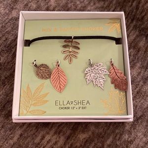 🍁Mix & Match‎ Leaf Choker Ella Shea🍁